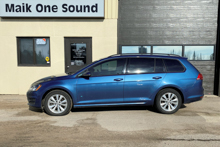 2017 VW Golf Wagon with professional window tint in North Bay
